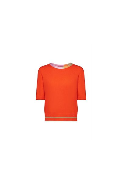 Esprit Dámský svetr v oranžové barvě