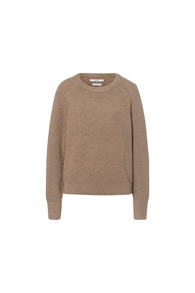 Brax Rollkragenpullover für Damen v hnědé barvě