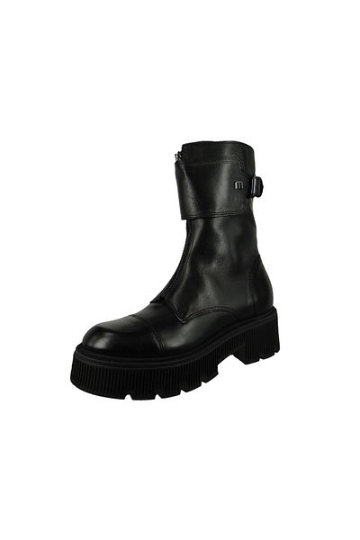 Mjus Weiblich Stiefel Kaltf., Schlupf-, Reis Schwarz