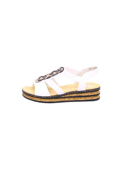 Rieker Keilsandalen Für Damen In Weiß