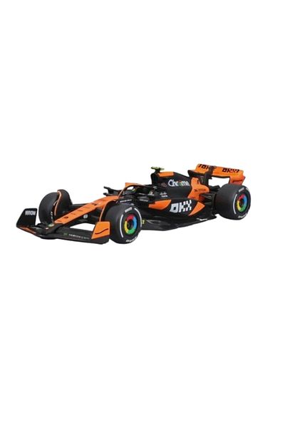 BBURAGO McLaren MCL38 F1 Team, no.4, 2024, Lando Norris, Bburago 1/43
