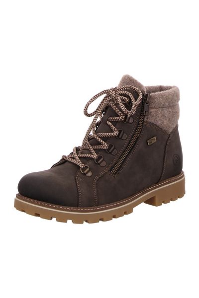 Remonte Schnür-stiefeletten Für Damen In Grau
