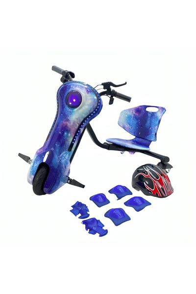 Generic Electric Drift Scooter | Small | 36V | Galaxy Design | With Display and Bluetooth
