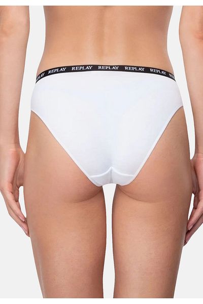 Replay Unterhose Damen-slip Mit Logo-bund 2er Pack