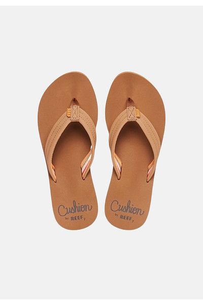 Reef Sandalen Cushion Breeze Zehentrenner Mit Veganen Lederriemen