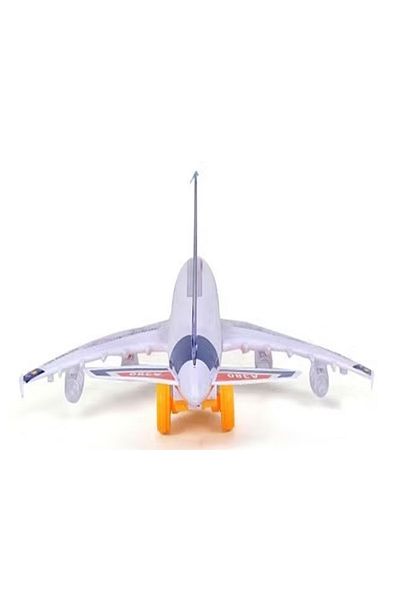 rexa TechSpark Airbus A380 Electric Aeroplane Toy With Lights And Sound, Bump And Go Action Toy Plane