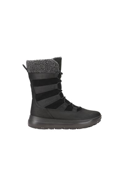 Ecco Solice Schwarze schwarze Stiefel