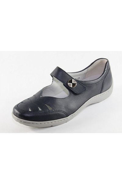 Waldläufer Komfort Slipper Für Damen In Blau