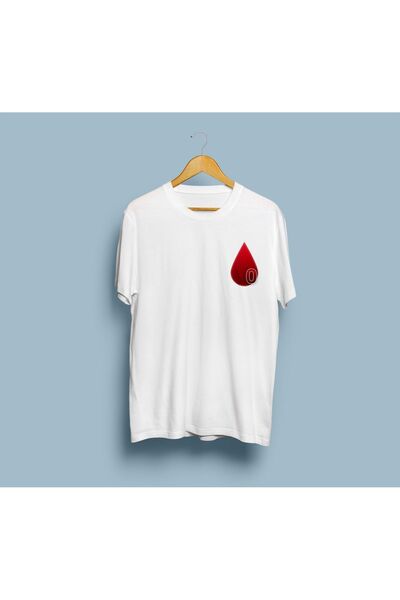 bahriyeli.jpeg oversized 0 και μπλουζάκι unisex με κόκκινο λογότυπο σταγόνας