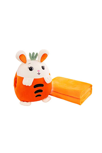 ABYZ Πολυλειτουργικό λούτρινο παιχνίδι 25X30X30cm με αφράτη κουβέρτα 180x100c...