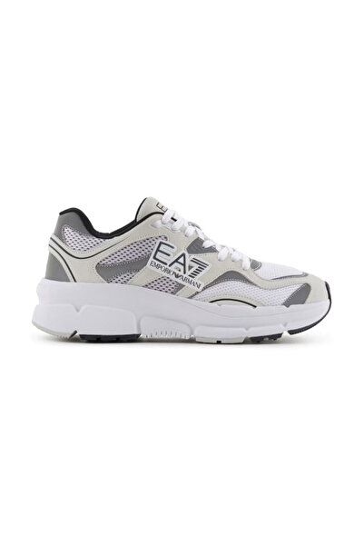 EA7 Erkek Ea7 Sneaker - Beyaz/Gri