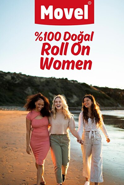 movel Doğal Roll On Deodorant 75ml Kadın Ter Kokularını Önler Leke Bırakmaz