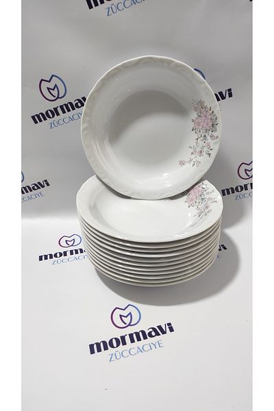 Porland 19 CM Porcelain Dream - 12 Pieces Pit Dinner Plate