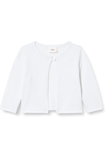 s.Oliver Sweatjacke Für Mädchen In Weiß
