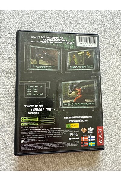 ATARI XBOX ENTER THE MATRİX OYUN