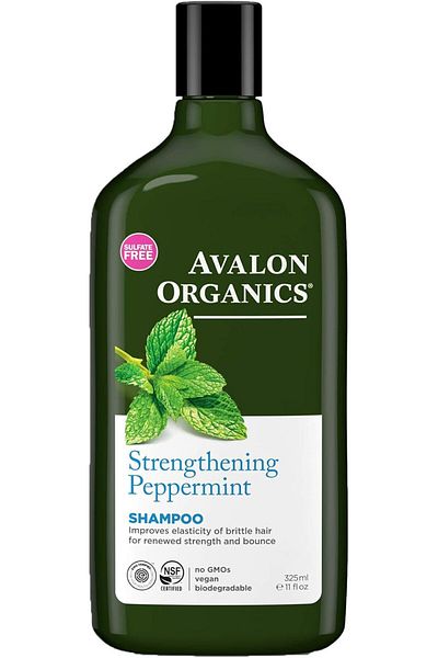 Avalon Organics Avalon Organics Peppermint Revitalizing Shampoo 325ml (Pack of 3)