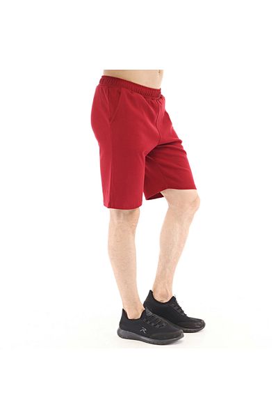raru Βαμβακερό σορτς OccasiO Claret Red