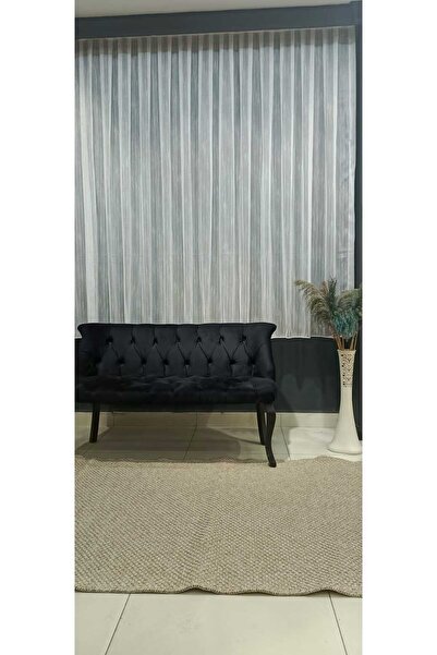 ömer ilhan tül perde şanturklu çizgili kırışmaz tül perde