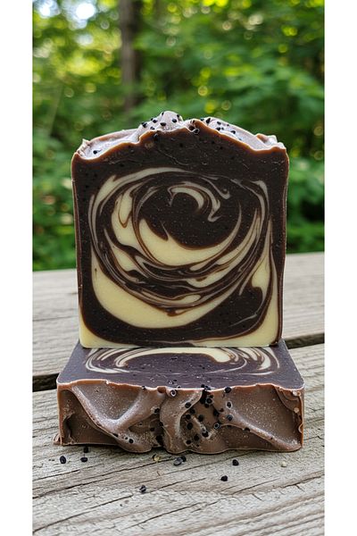 OKTİR Black Cereal Oil Soap Skin and Hair Care Anti-Aging Nutritional Anti-Aging 100 g