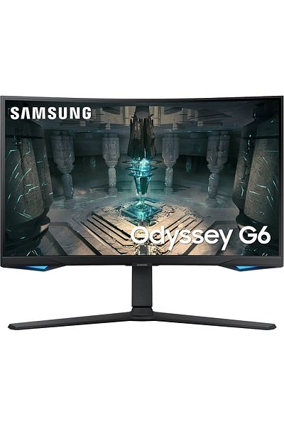 Samsung Odyssey G6 27-inch (1000R) 2K QHD 2560 x 1440 Curved Smart Gaming Monitor