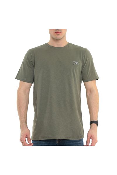raru Μπλουζάκι από 100% βαμβάκι Gravis Khaki
