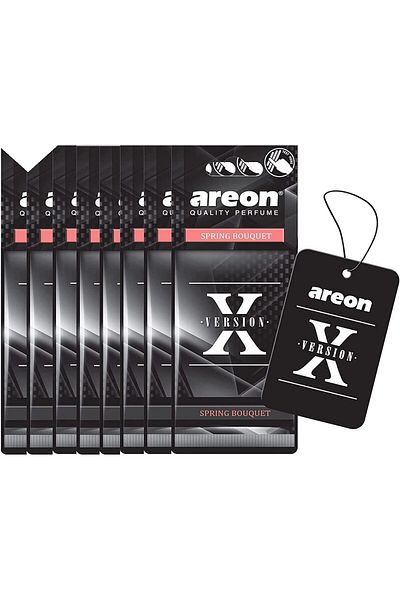 Areon Air Freshener X Version Spring Bouquet - Pack of 10