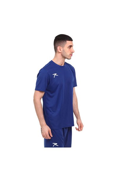 raru Βασικό μπλουζάκι Ruber Navy Blue