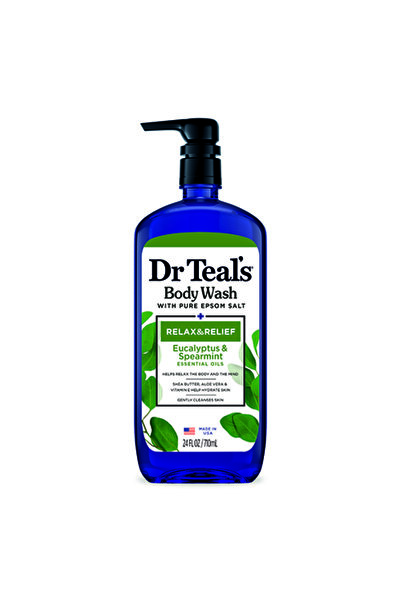 Dr Teals مقشر الجسم بملح إبسوم من دكتور تيلز - الأوكالبتوس والنعناع