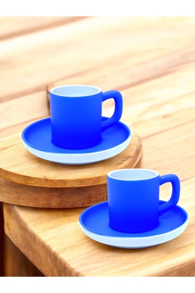 hediye arıları 2 Colorful Turkish Coffee Cups | 2 Persons 100 ml Coffee Cup