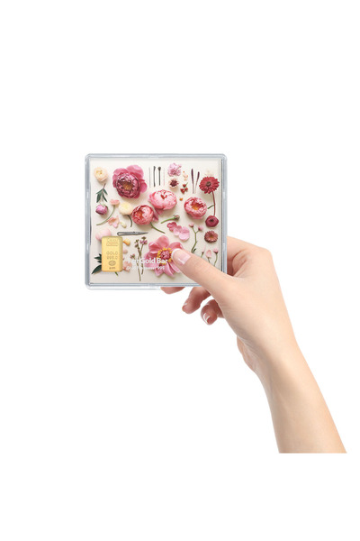 JEWELAi 24 ayar altın Çiçek külçe 1 gr, TS30535 Kodlu