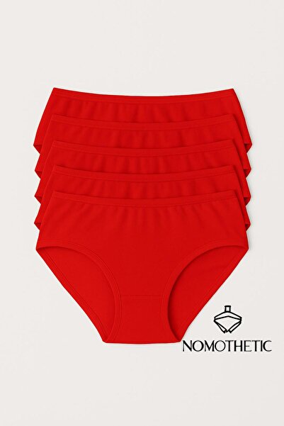 NOMOTHETIC 100% Cotton Women's Large Size Women's Bato High Waist Women's Pan...