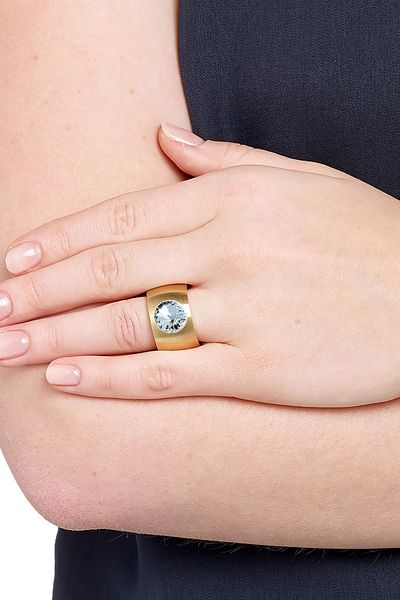 Heideman Fingerring Coma 14 Goldfarben Elegant, Basic