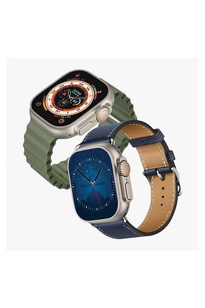 Denx ساعة MUSLIM WATCH ULTRA الذكية الجديدة من السلسلة 8 بشاشة كاملة تعمل مع نظامي Android و IOS