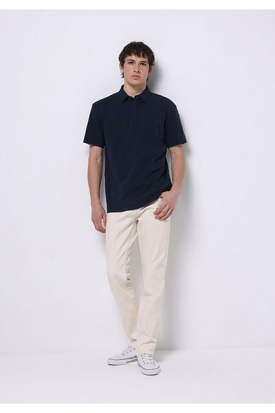 Colin's Straight Fit Low Waist Straight Leg Men's Beige Jean Trousers