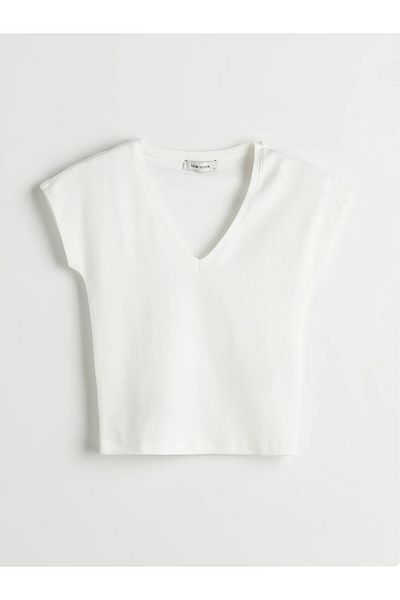 LC Waikiki Γυναικείο T-Shirt με λαιμόκοψη V