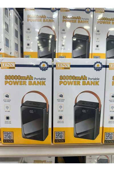Denx DX410 - بنك طاقة 80000 مللي أمبير/ساعة 22.5 واط QC3.0 + PD