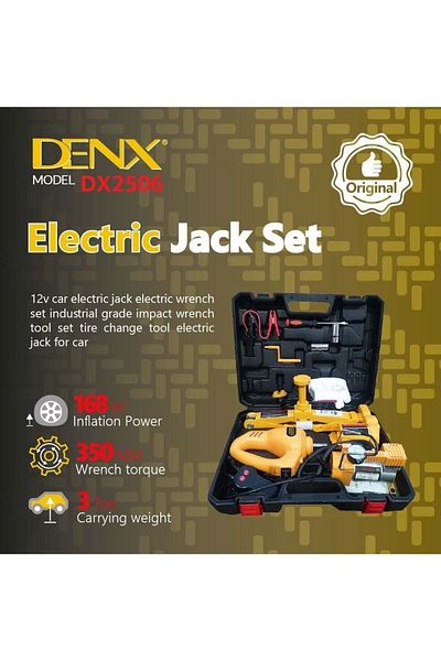 Denx رافعة هواء كهربائية للسيارة مع منفاخ هواء ومزيل إطارات من دنكس