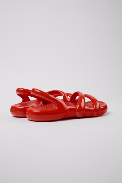 CAMPER Women's Kobarah Flat Sandals - Red