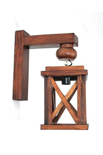 Otantik Çarşı Authentic Bazaar Wooden Sconce
