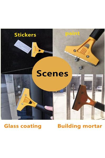 Generic 1PC Professional Tile Cleaning Shovel Knife Durable Portable Marble Glass Scraper for Floor Wall Sea