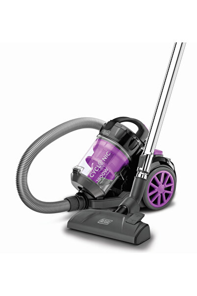 Black&Decker Black & Decker Vacuum Cleaner Bag Less Size:2.5l Watt:1800w Color: Purple
