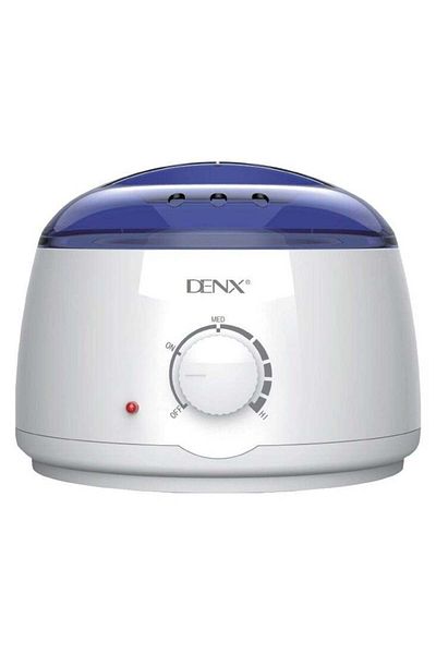Denx سخان شمع لإزالة الشعر، بنفسجي/أبيض، 100 واط، 500 مل، DX2575