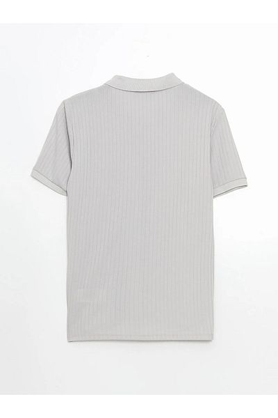 LC Waikiki Ανδρικό μπλουζάκι Polo Neck Απλό Χτενισμένο Βαμβακερό