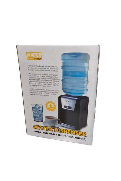 Denx Hot and Cold Electric Water Bottle Dispenser for Table