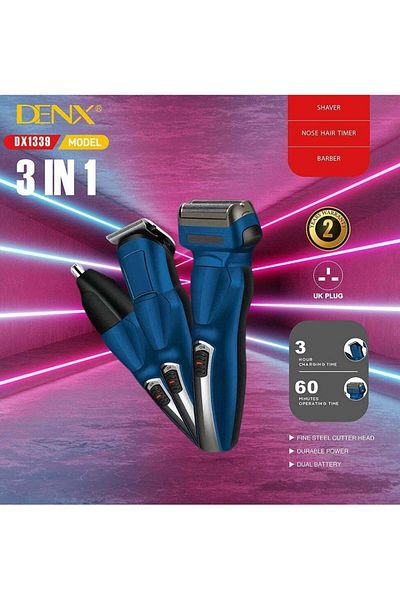 Denx ماكينة حلاقة متعددة الاستخدامات 3 في 1، متعددة الألوان