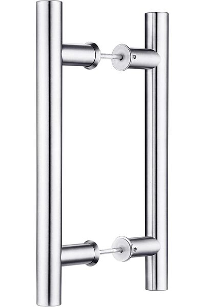 Generic EaseLife 12 Inch Ladder Pull Handle Double-Side Bar to Bar H-Shape Stainless Steel Sturdy Fit for Gl