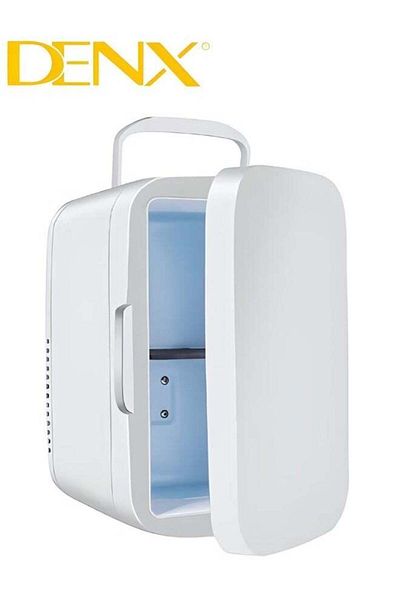 Denx Compact And Portable Refrigerator, 8 Liter Capacity, Low-Noise Refrigerator For Storing Hot and Cold