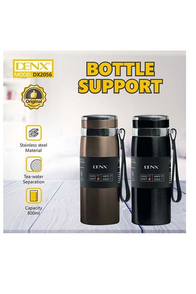 Denx Thermal Water Bottle Keep Cold and Hot Water Bottle Thermos for Coffee