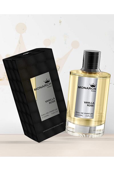 Milestone Unisex perfume Milestone Monarch Vanilla Rose, 100ml, floral and citrus notes