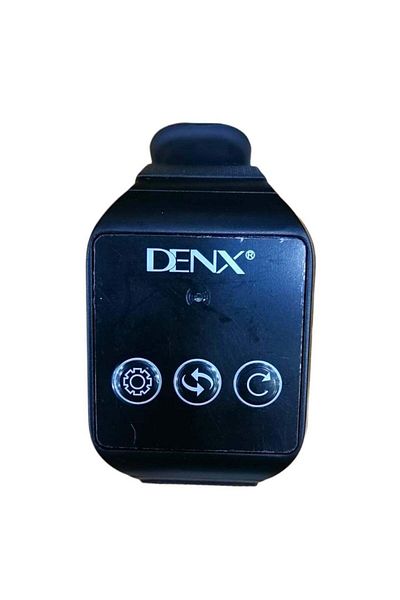 Denx زر استدعاء مقدم الرعاية اللاسلكي زر استدعاء الطوارئ الذكي بمدى 1000 متر مع جهاز استقبال قابل لإعادة الشحن